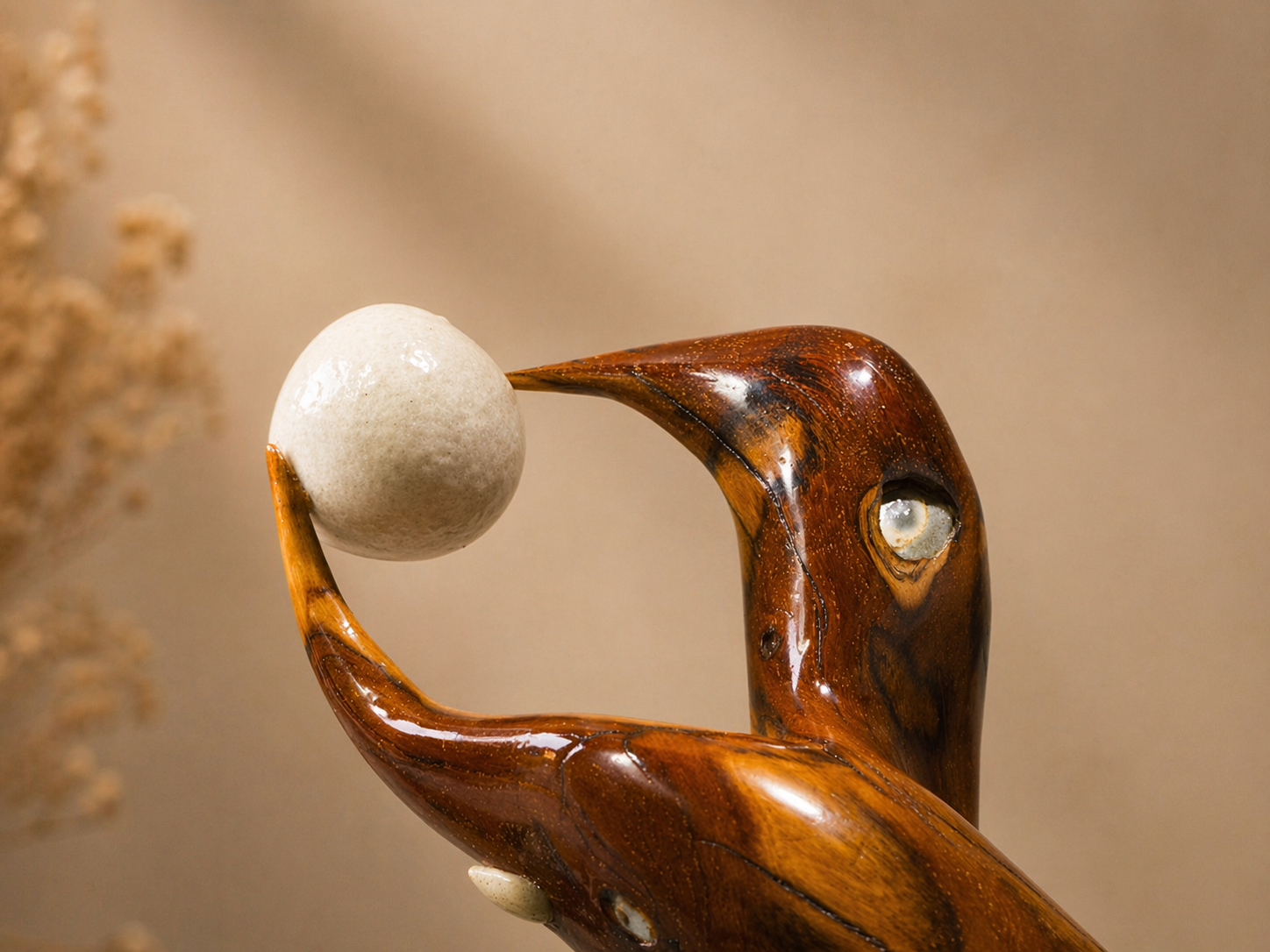 Stonehaven Root Natural Wood Sculpture in live-edge natural wood by UDSS Atelier view 4